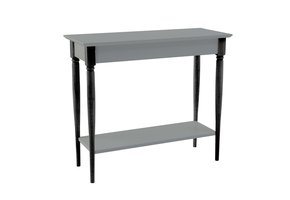 Mamo Consoletafel | Donkergrijs Betongrijs | 85x35x74 cm
