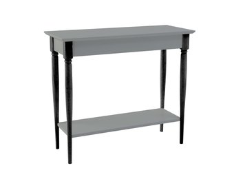 Mamo Consoletafel | Donkergrijs Betongrijs | 85x35x74 cm