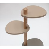 Magla Plantenstandaard 3-Laags | FSC® Gecertificeerd Essenhout & MDF | 91x55x50cm