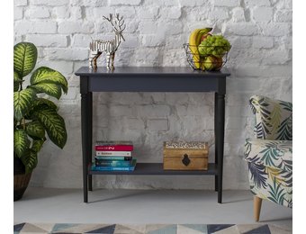 Mamo Consoletafel Grafiet - Beukenhout & MDF - FSC® gecertificeerd