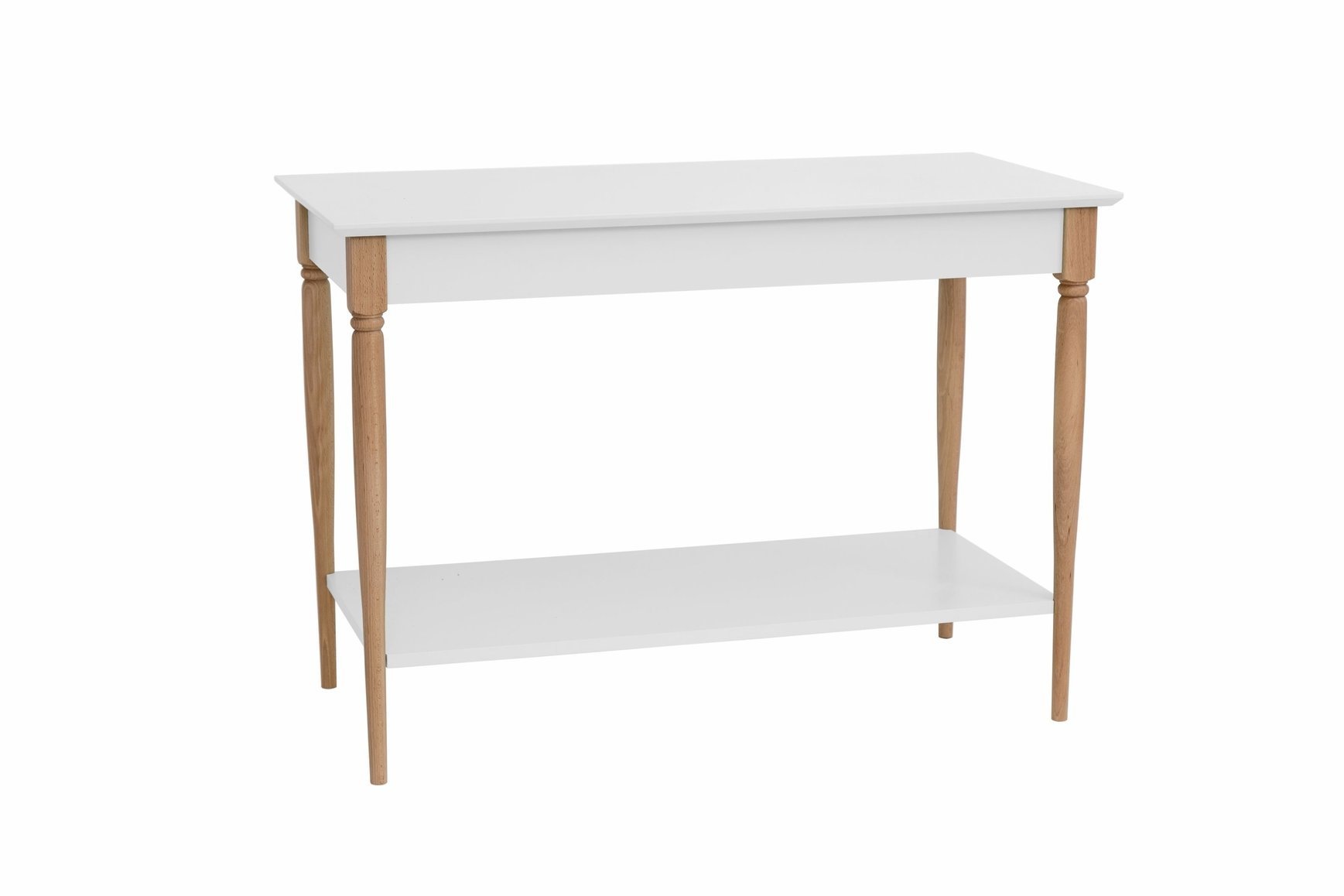 Luxe Mamo Open wastafel - Wit, 105cm breed, FSC-gecertificeerd beukenhout en gelakt MDF