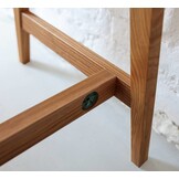 Luka Schrijftafel | Bezemyellow | 85cm | Eiken poten