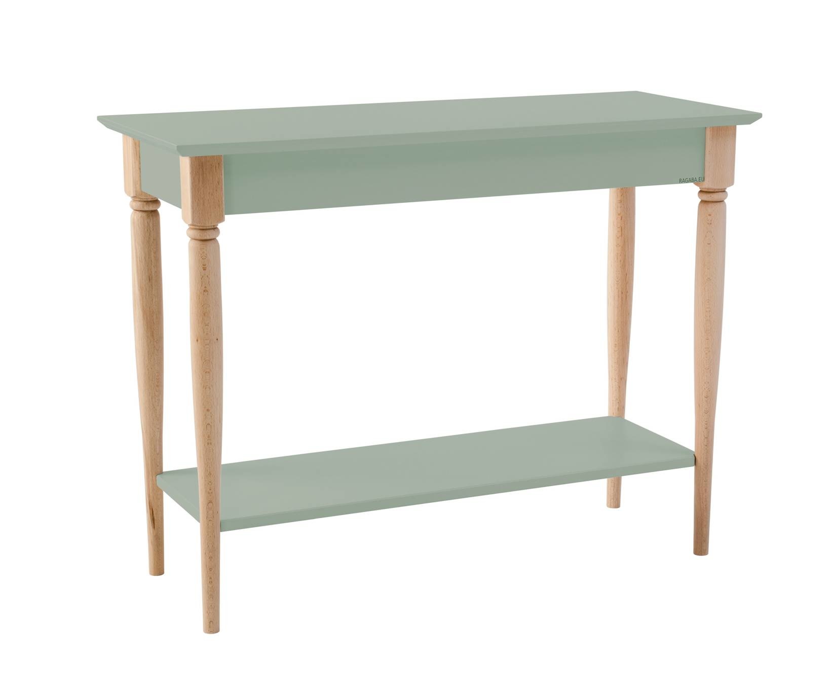 Mamo Consoletafel | Beukenhouten poten | Saliegroen | FSC-gecertificeerd