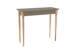 Mamo beverbruin schrijftafel | natuurlijk beukenhouten poten | FSC gecertificeerd