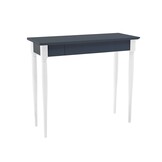 Mamo Beukenhouten Schrijftafel | Grafietkleurige Halfmatte Afwerking | 85x40x74 cm