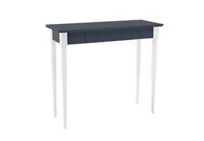 Mamo Beukenhouten Schrijftafel | Grafietkleurige Halfmatte Afwerking | 85x40x74 cm