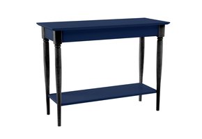 Mamo Consoletafel | Marineblauw | 105x35x74 cm | Beukenhout & MDF | FSC gecertificeerd