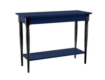 Mamo Consoletafel | Marineblauw | 105x35x74 cm | Beukenhout & MDF | FSC gecertificeerd