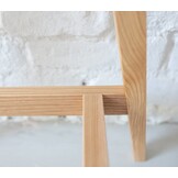 Luka Petrolblauw Bureau | 110 cm breed | Essenhout poten