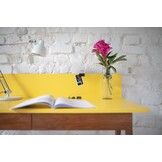 Luka Schrijftafel - Lichtgrijs Essen & Eiken - 110cm breed - Met Lades