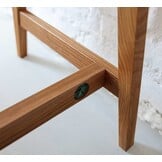 Luka Schrijftafel - Lichtgrijs Essen & Eiken - 110cm breed - Met Lades