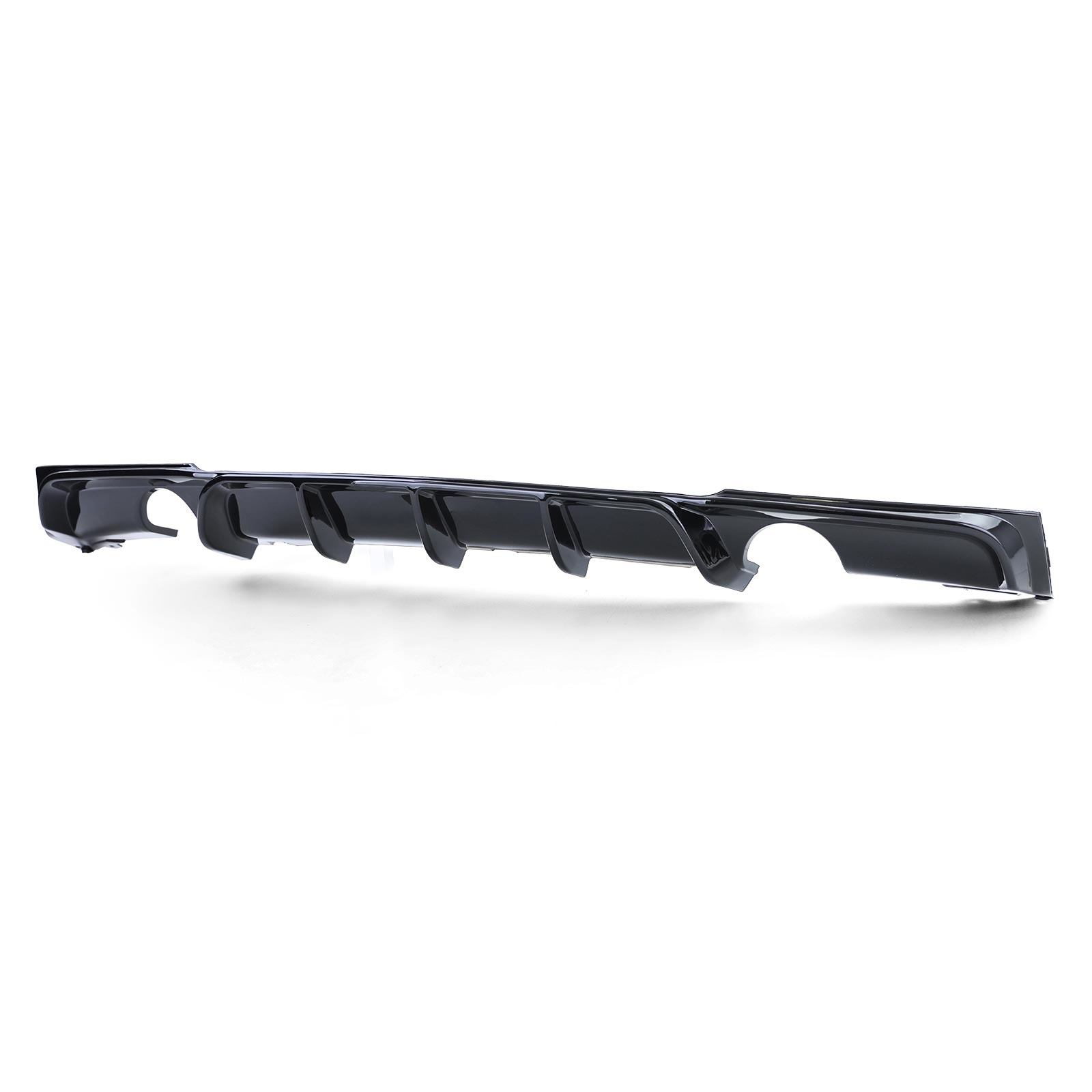 Achterdiffusor - BMW 3 Serie F30 F31 335i 340i - Zwart Glans - Performance