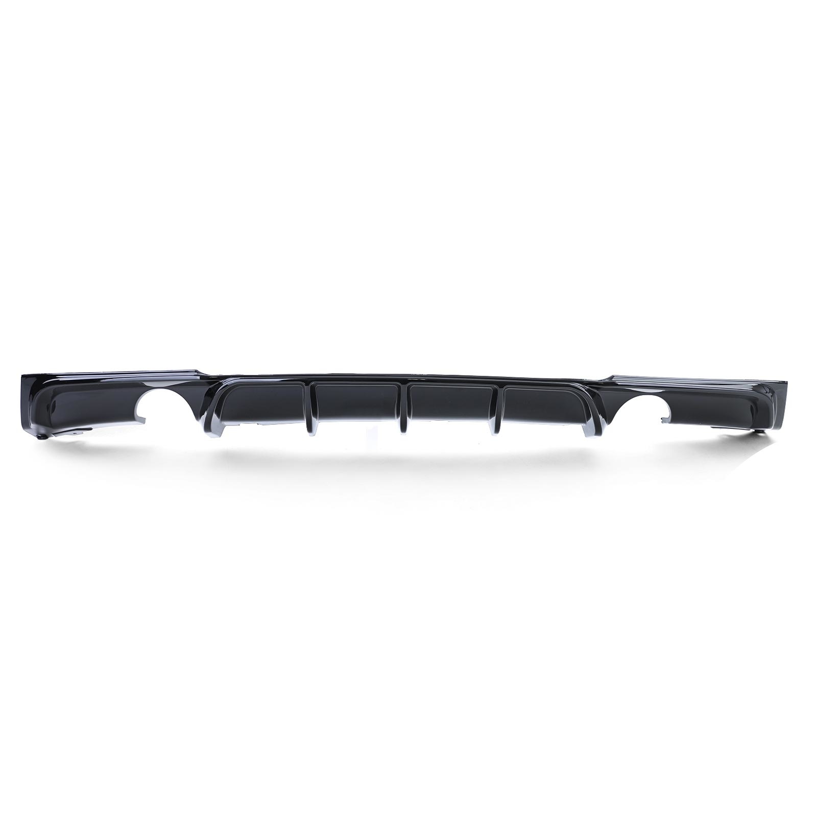 Achterdiffusor - BMW 3 Serie F30 F31 335i 340i - Zwart Glans - Performance