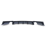 Achterdiffusor - geschikt voor BMW 3 Serie F30 F31 335i 340i - Zwart Glans - Performance
