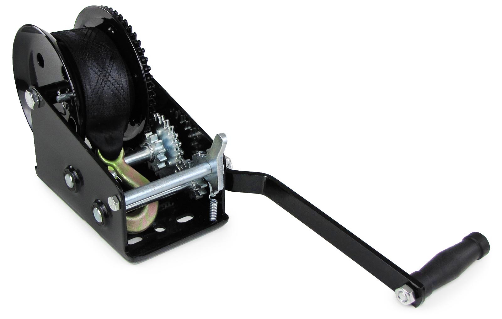 Handlier - 8m - 1500kg trekkracht - zwart