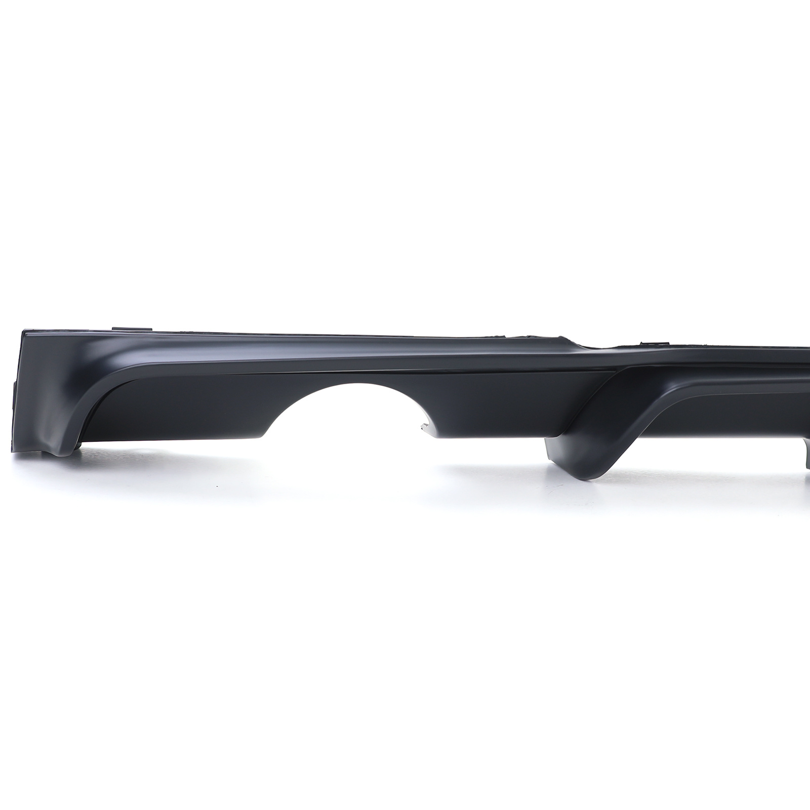 Achterdiffusor - BMW 3-serie F30 F31 - Zwart mat - Enkele uitlaatuitsparing