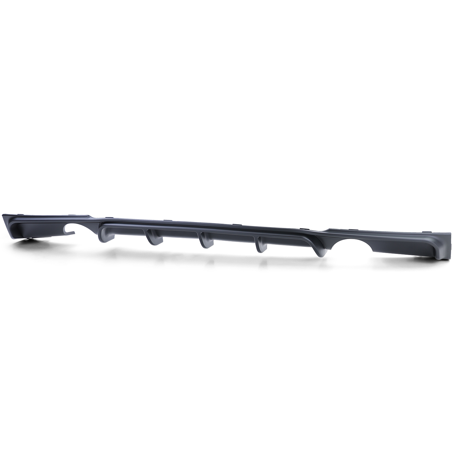 Achterdiffusor - BMW 3 Serie F30 F31 335i 340i - Zwart Mat - Met Uitsparing - 100% Passend