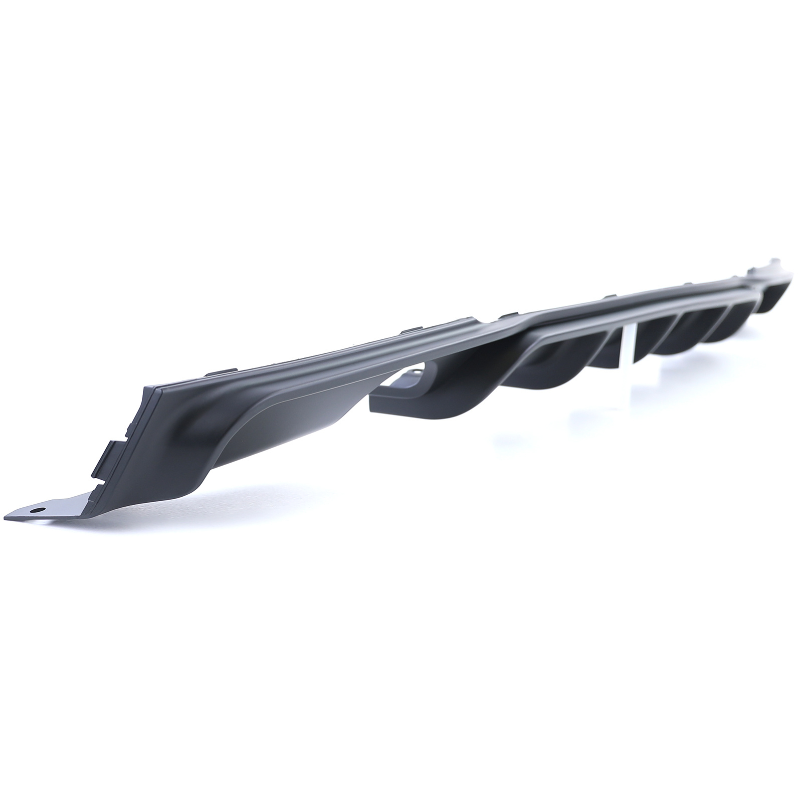 Achterdiffusor - BMW 3 Serie F30 F31 335i 340i - Zwart Mat - Met Uitsparing - 100% Passend