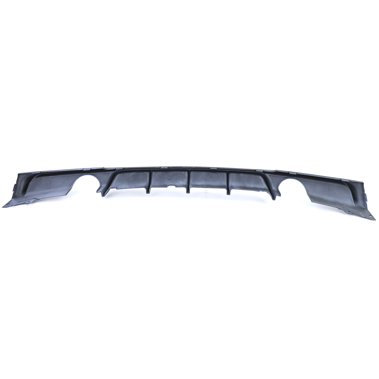 Achterdiffusor - BMW 3 Serie F30 F31 335i 340i - Zwart Mat - Met Uitsparing - 100% Passend