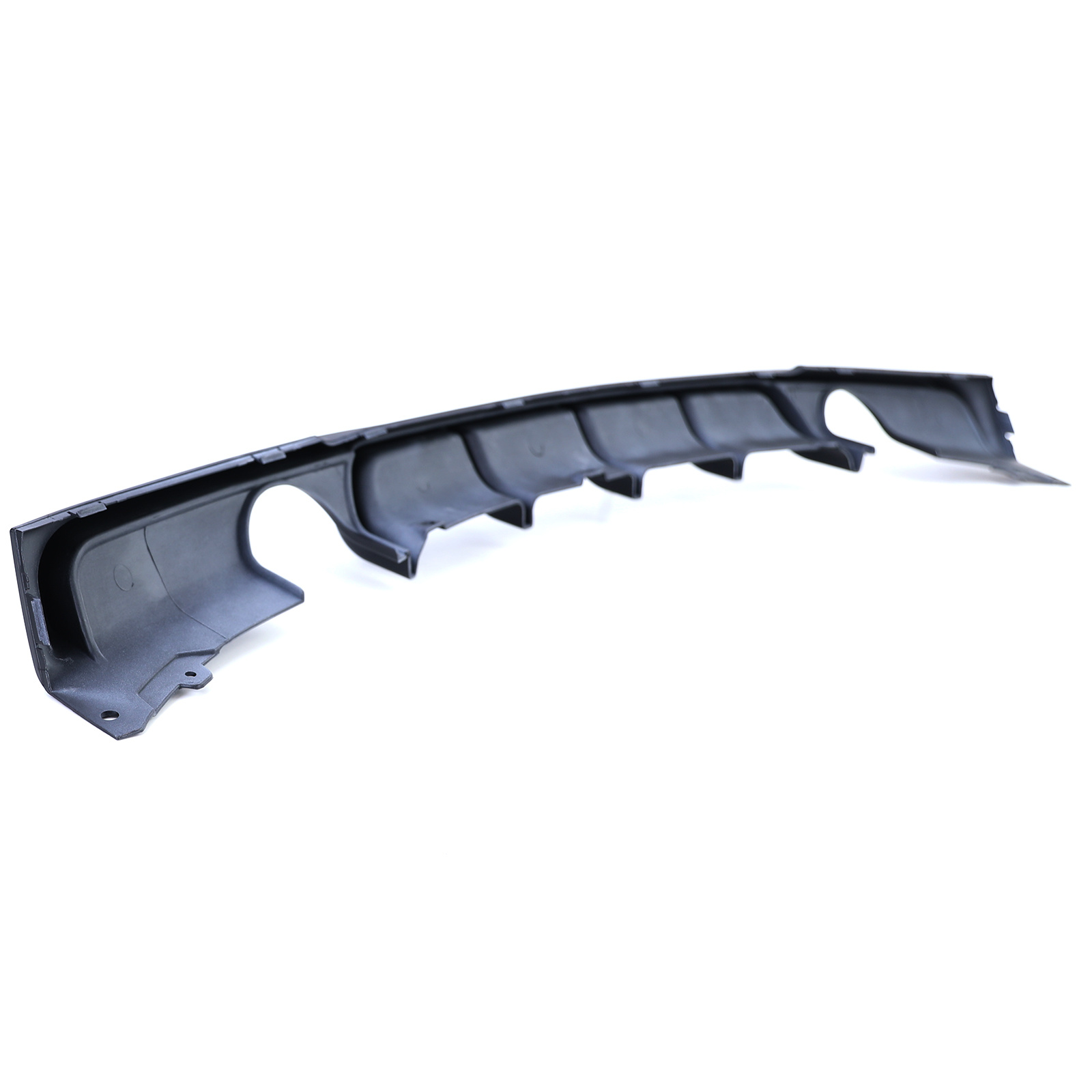 Achterdiffusor - geschikt voor BMW 3 Serie F30 F31 335i 340i - Zwart Mat - Met Uitsparing - 100% Passend