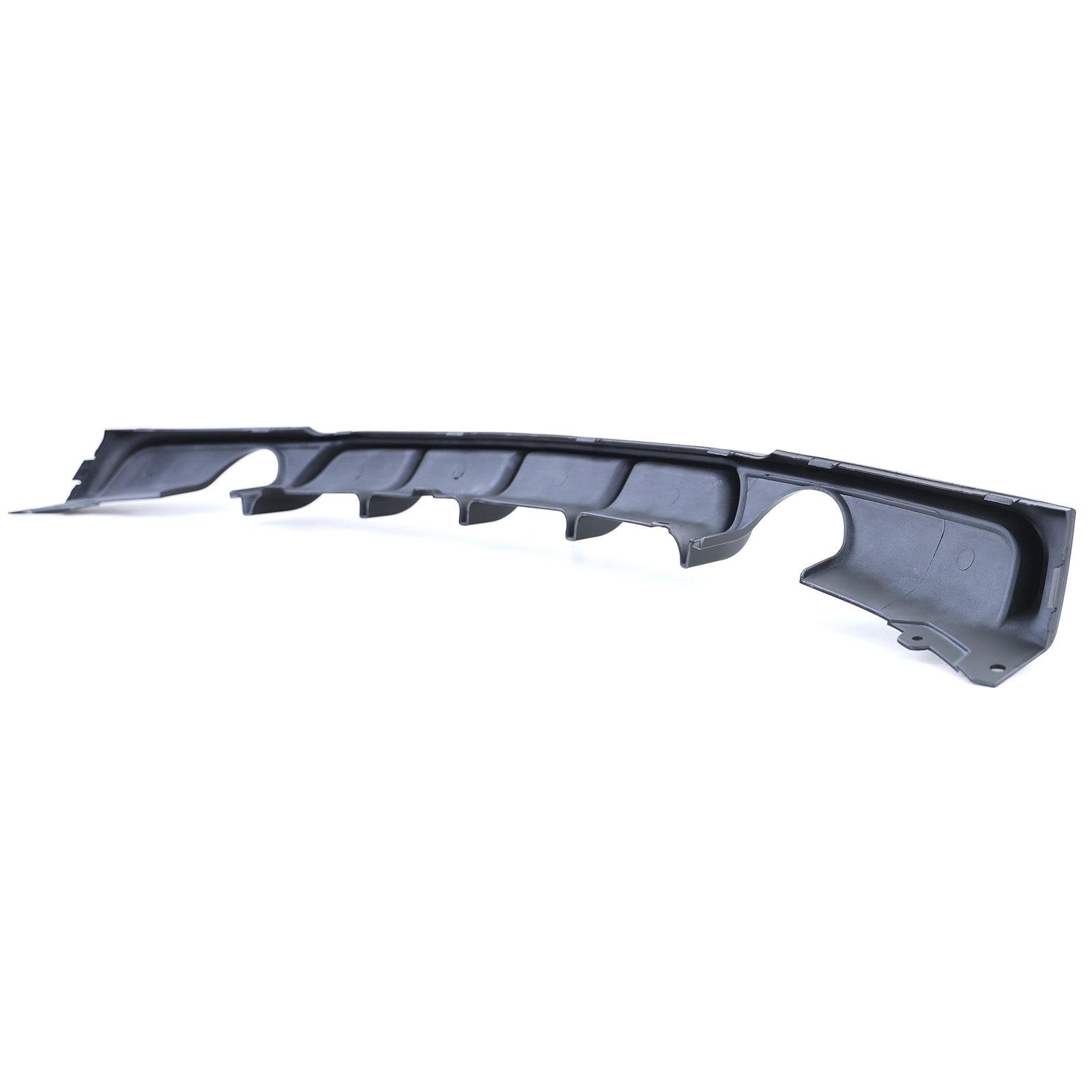 Achterdiffusor - BMW 3 Serie F30 F31 335i 340i - Zwart Mat - Met Uitsparing - 100% Passend