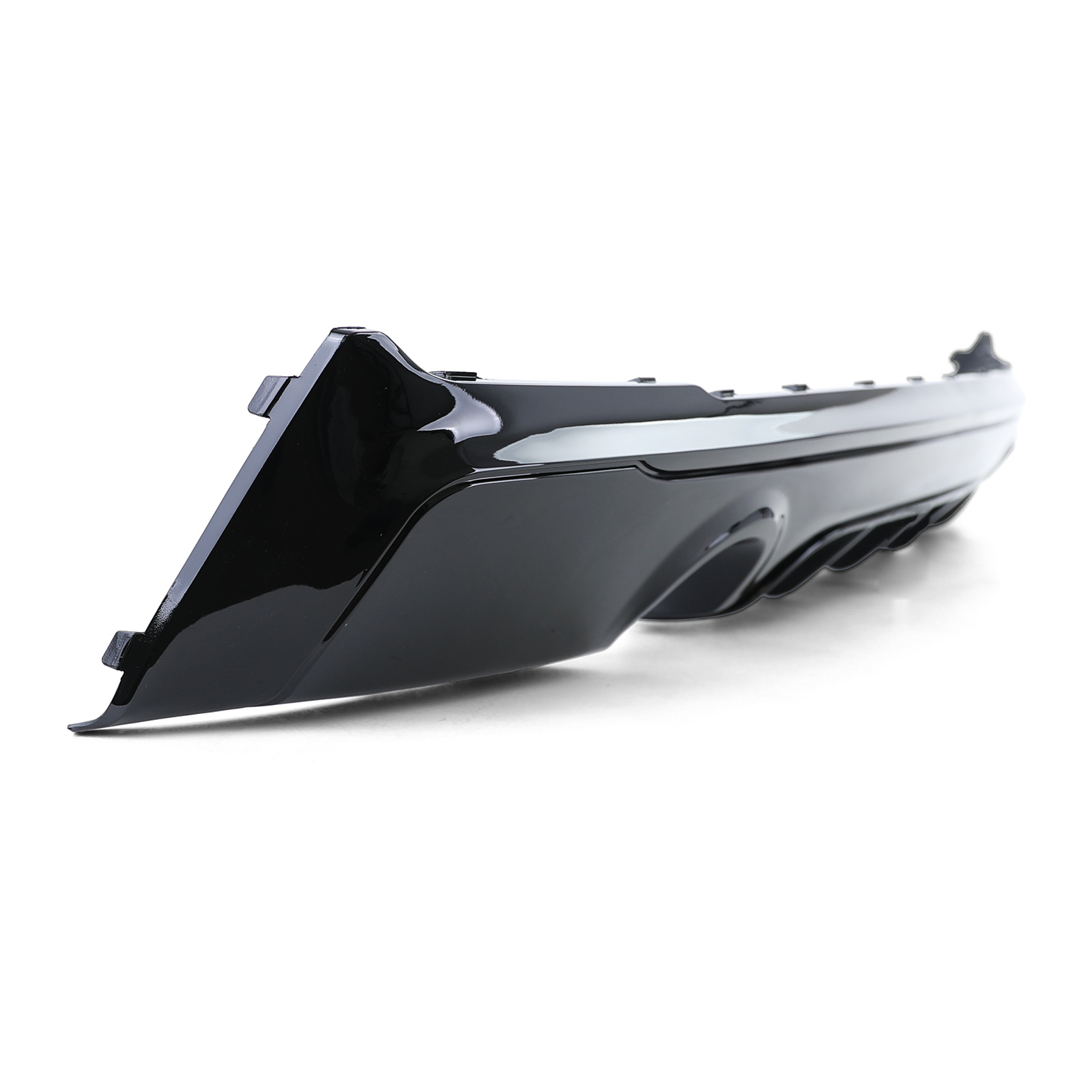 Achterdiffusor - BMW 2 Serie F22 F23 - zwart glans