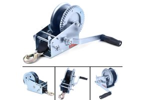 Handlier - 8m - 1360kg - Zilver met singelband