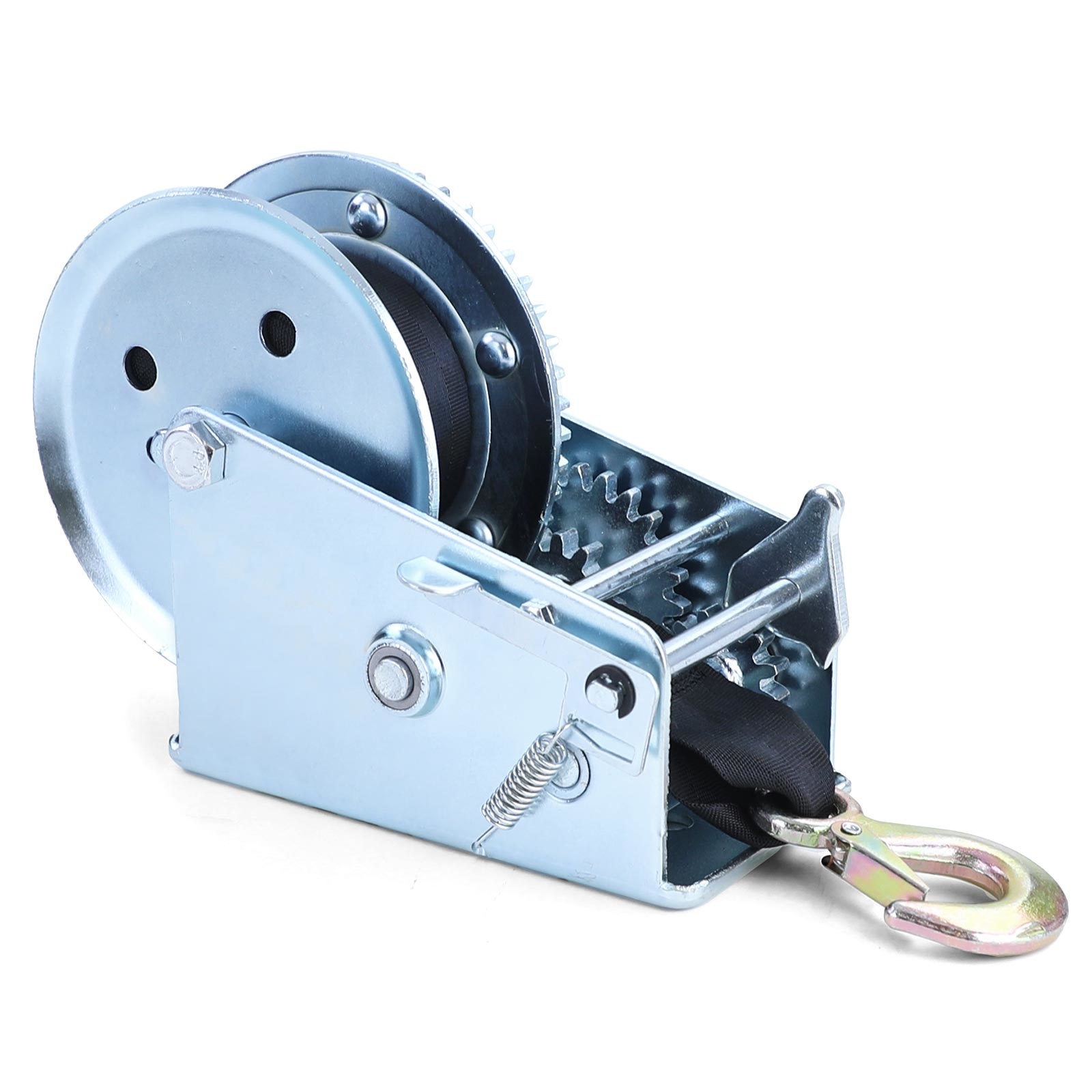 Handlier - 8m - 1360kg - Zilver met singelband