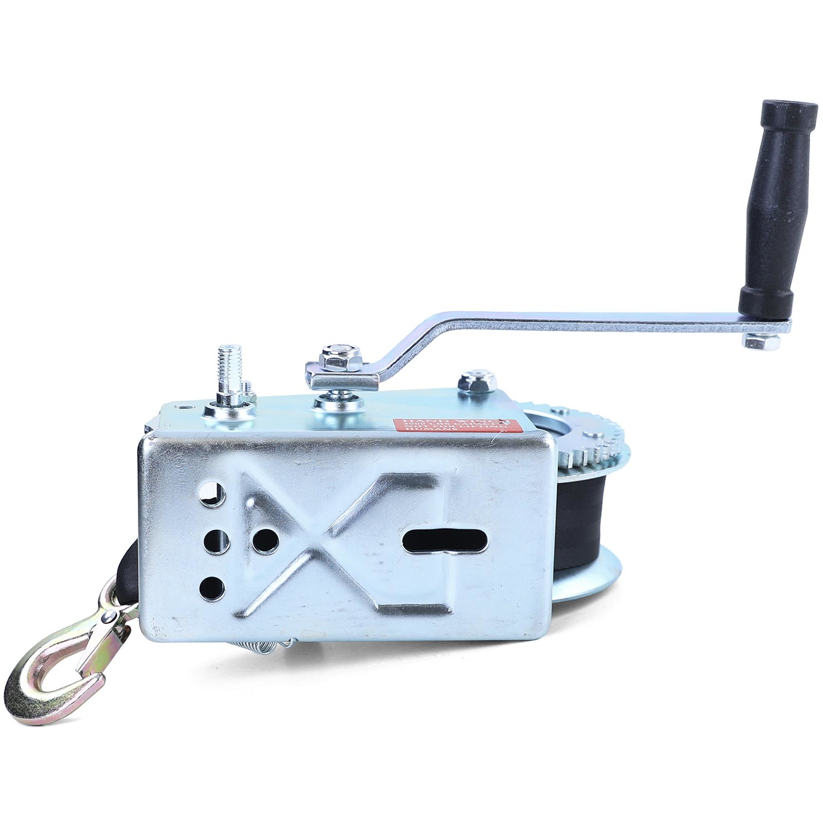 Handlier - 8m - 1360kg - Zilver met singelband