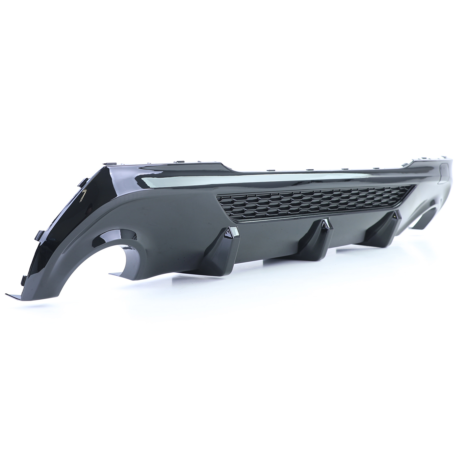 Achterdiffusor - BMW 1 Serie F40 - zwart glans