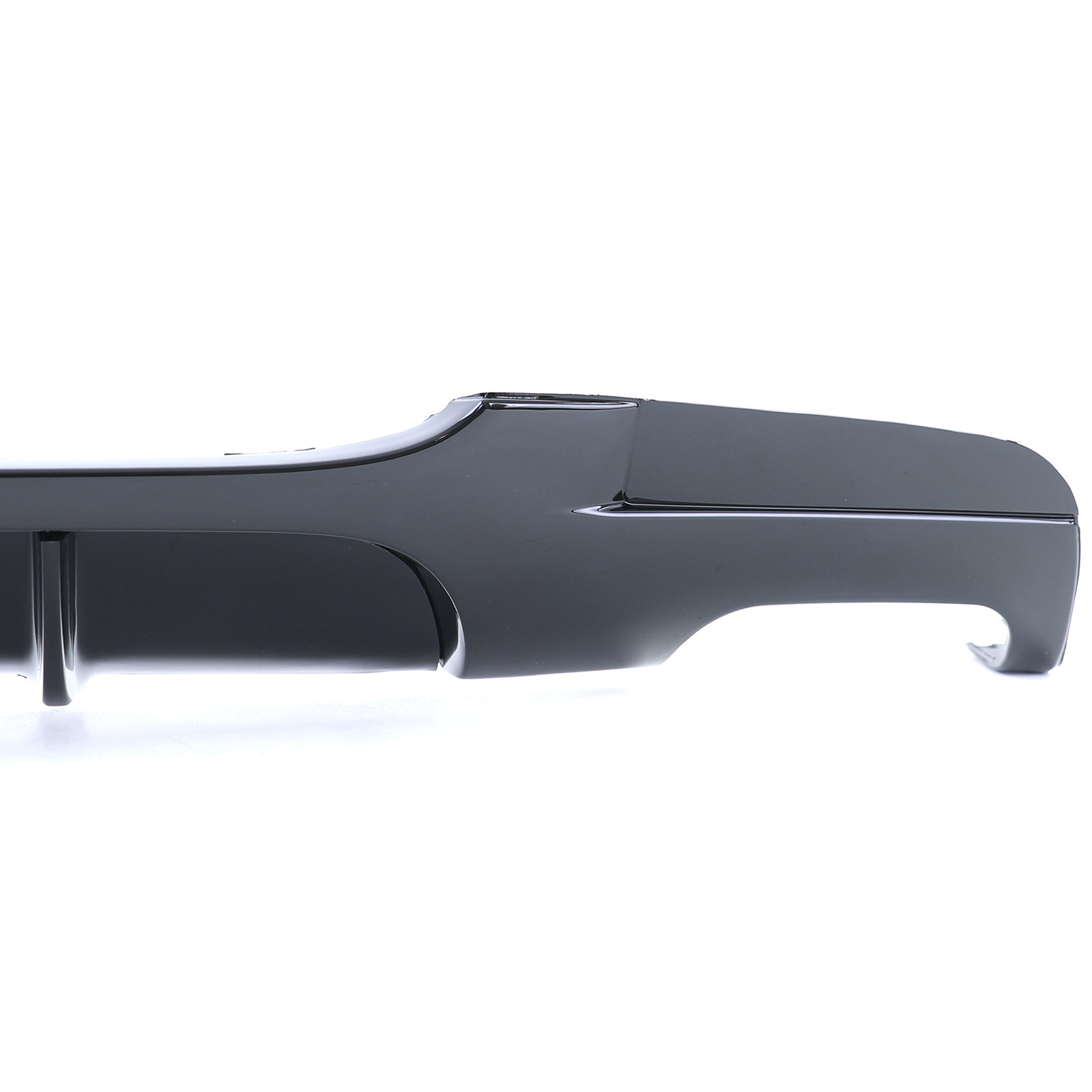Achterdiffusor geschikt voor BMW 3 Serie E90 E91 05-12 - Prestatie-Optiek - Glanzend Zwart