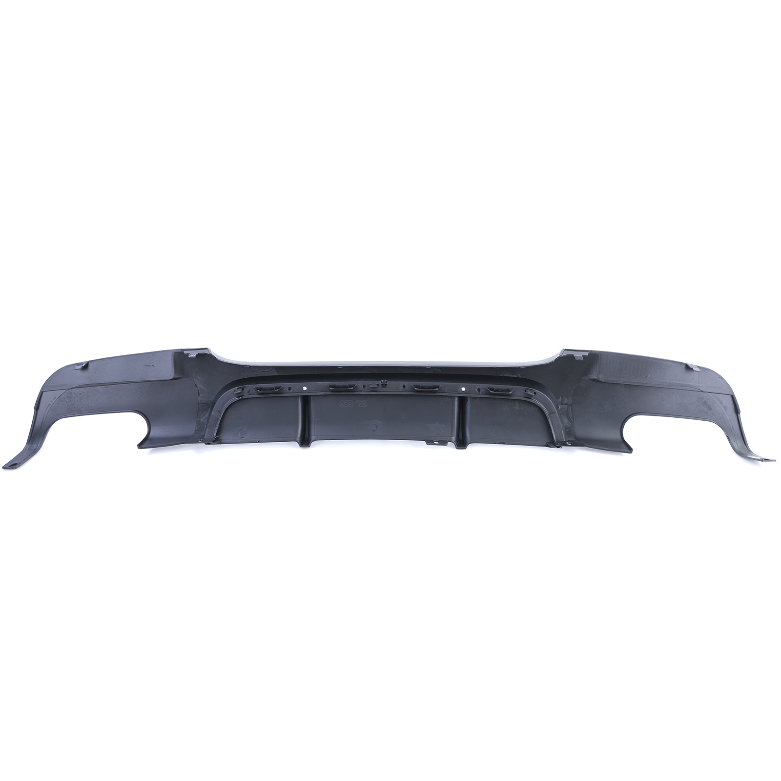 Achterdiffusor geschikt voor BMW 3 Serie E90 E91 05-12 - Prestatie-Optiek - Glanzend Zwart