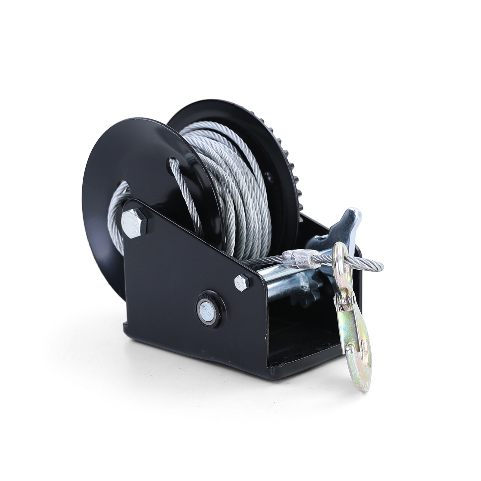 Handlier - 10m x 4.5mm - 800kg - zwart met staalkabel.