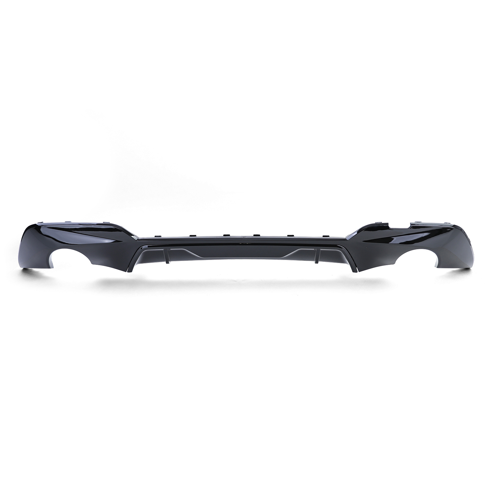 Achterdiffusor - BMW 3 G20 G21 320 330 - Zwart glanzend - ABS-kunststof