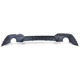 Achterdiffusor geschikt voor BMW 3 G20 G21 320 330 - Zwart glanzend - ABS-kunststof