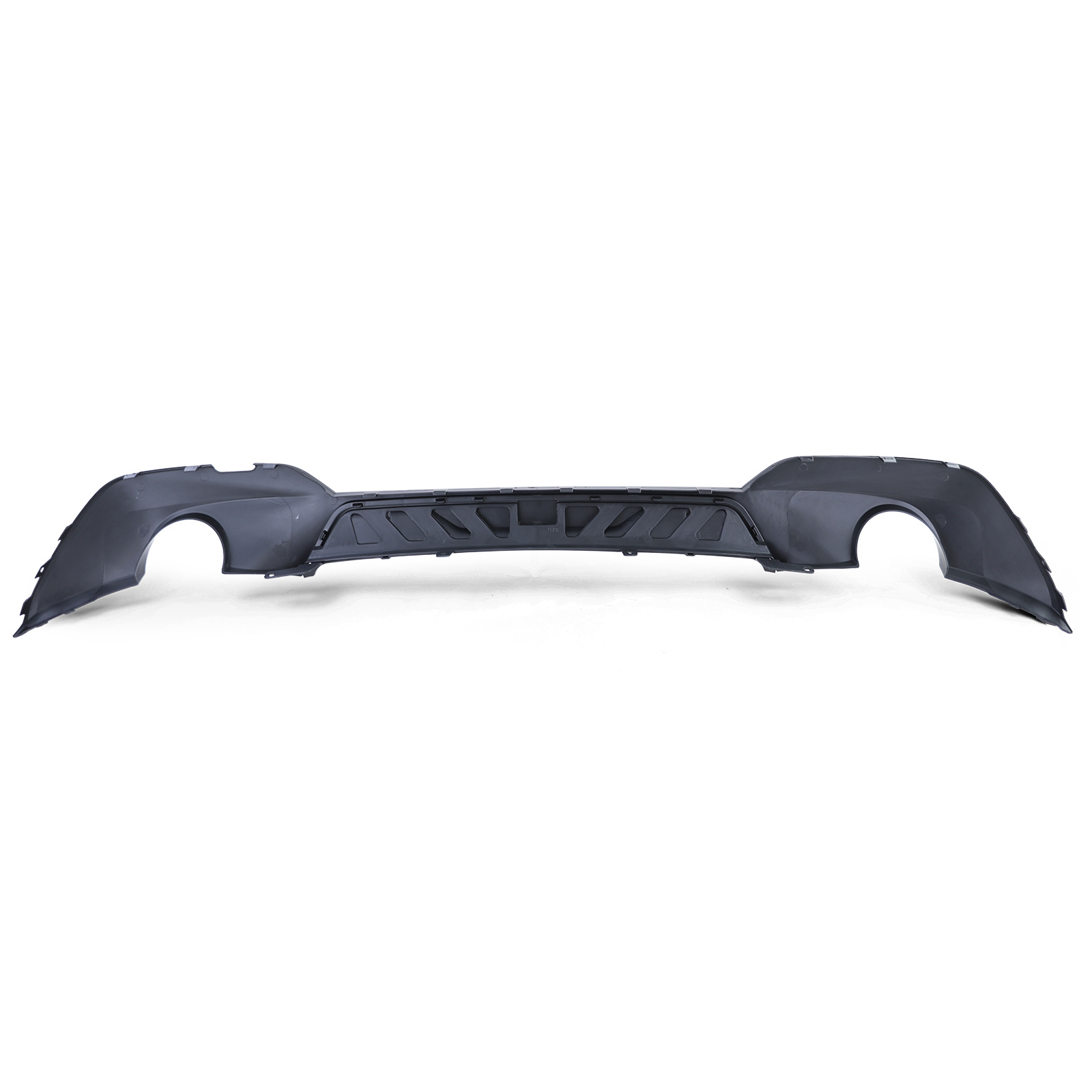 Achterdiffusor geschikt voor BMW 3 G20 G21 320 330 - Zwart glanzend - ABS-kunststof