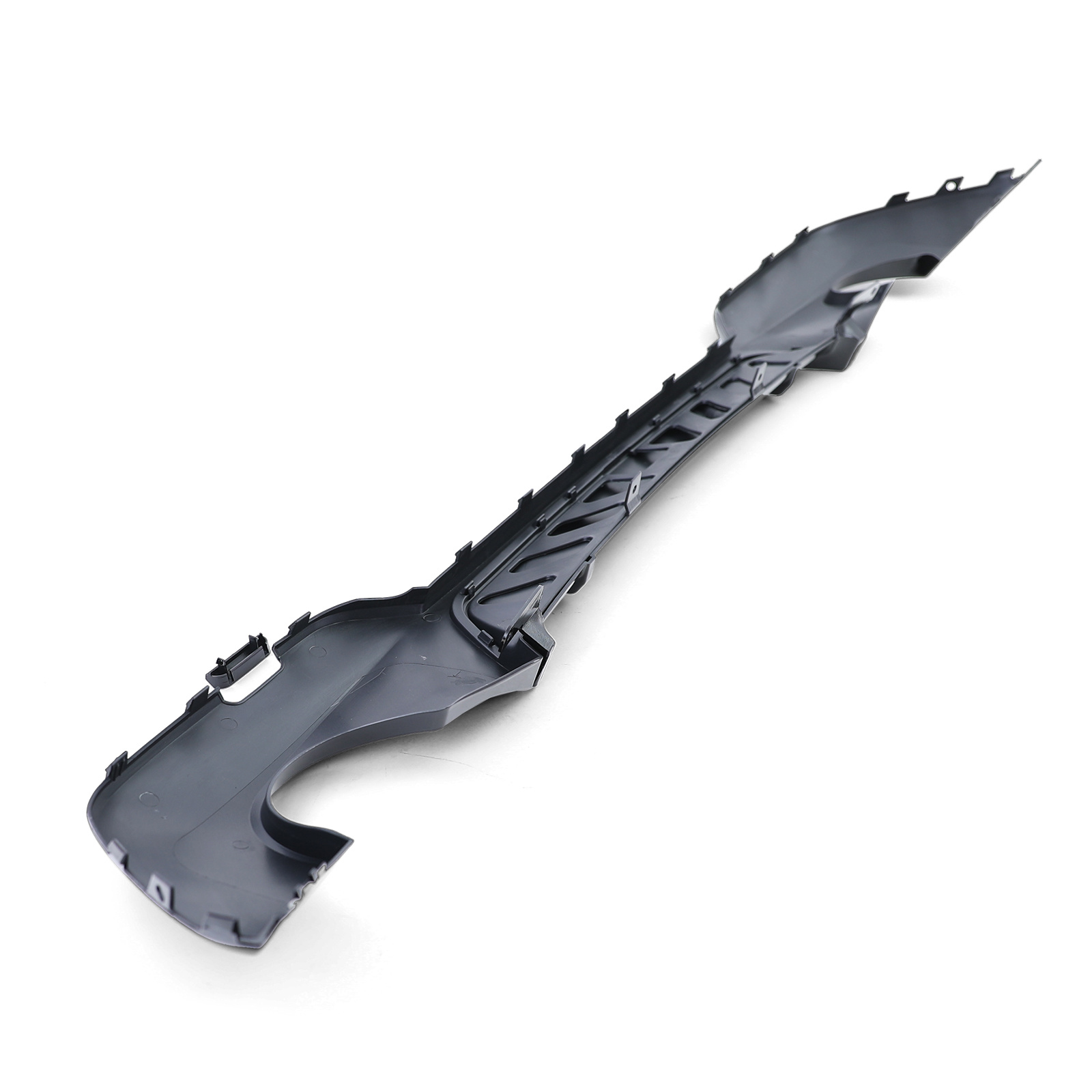 Achterdiffusor geschikt voor BMW 3 G20 G21 320 330 - Zwart glanzend - ABS-kunststof