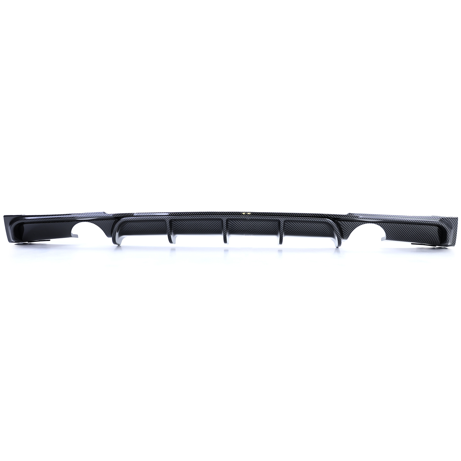 Achterdiffusor geschikt voor BMW 3 Serie F30 F31 335i 340i - Performance Carbon-look - Met uitsparingen