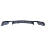Achterdiffusor geschikt voor BMW 3 Serie F30 F31 335i 340i - Performance Carbon-look - Met uitsparingen