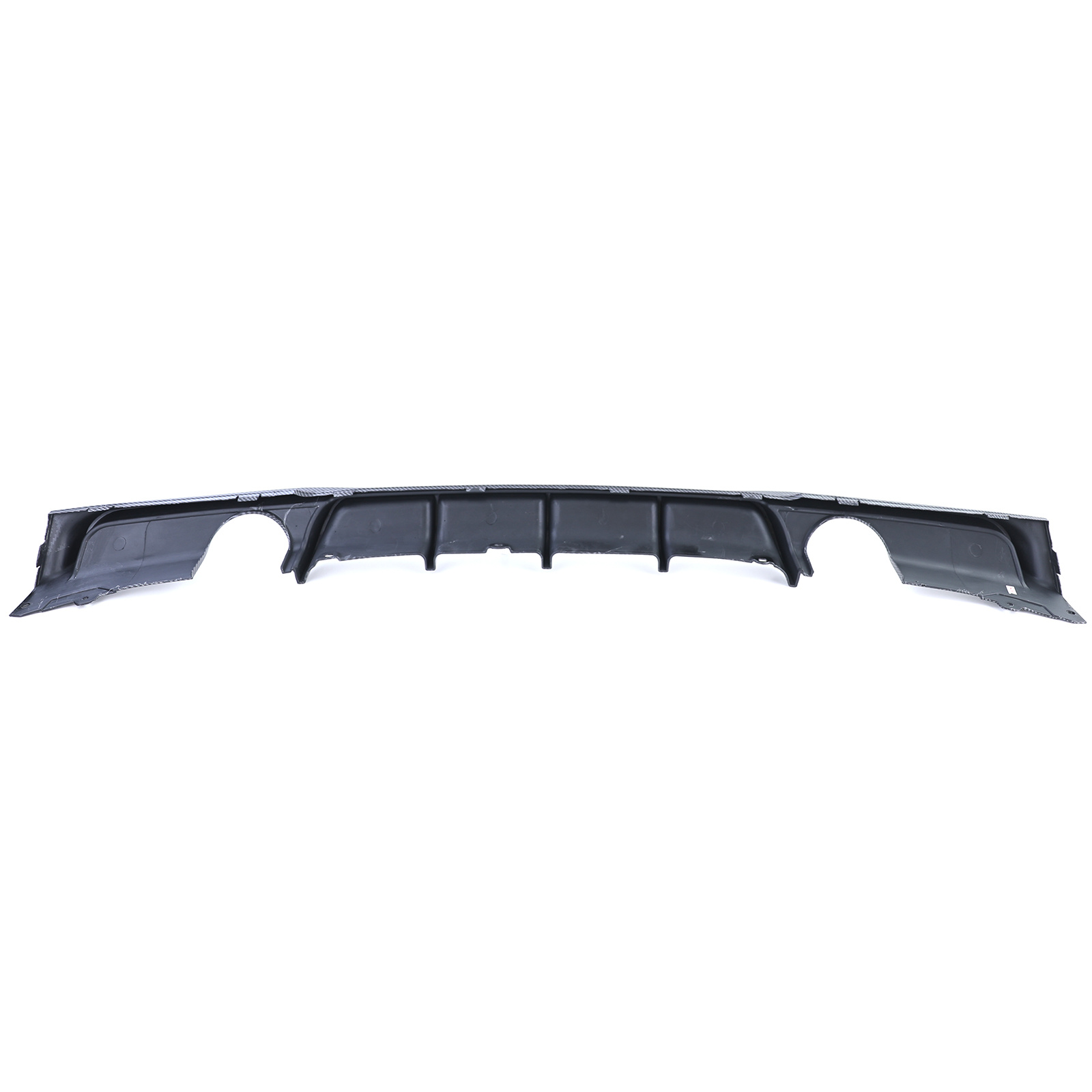 Achterdiffusor - BMW 3 Serie F30 F31 335i 340i - Performance Carbon-look - Met uitsparingen