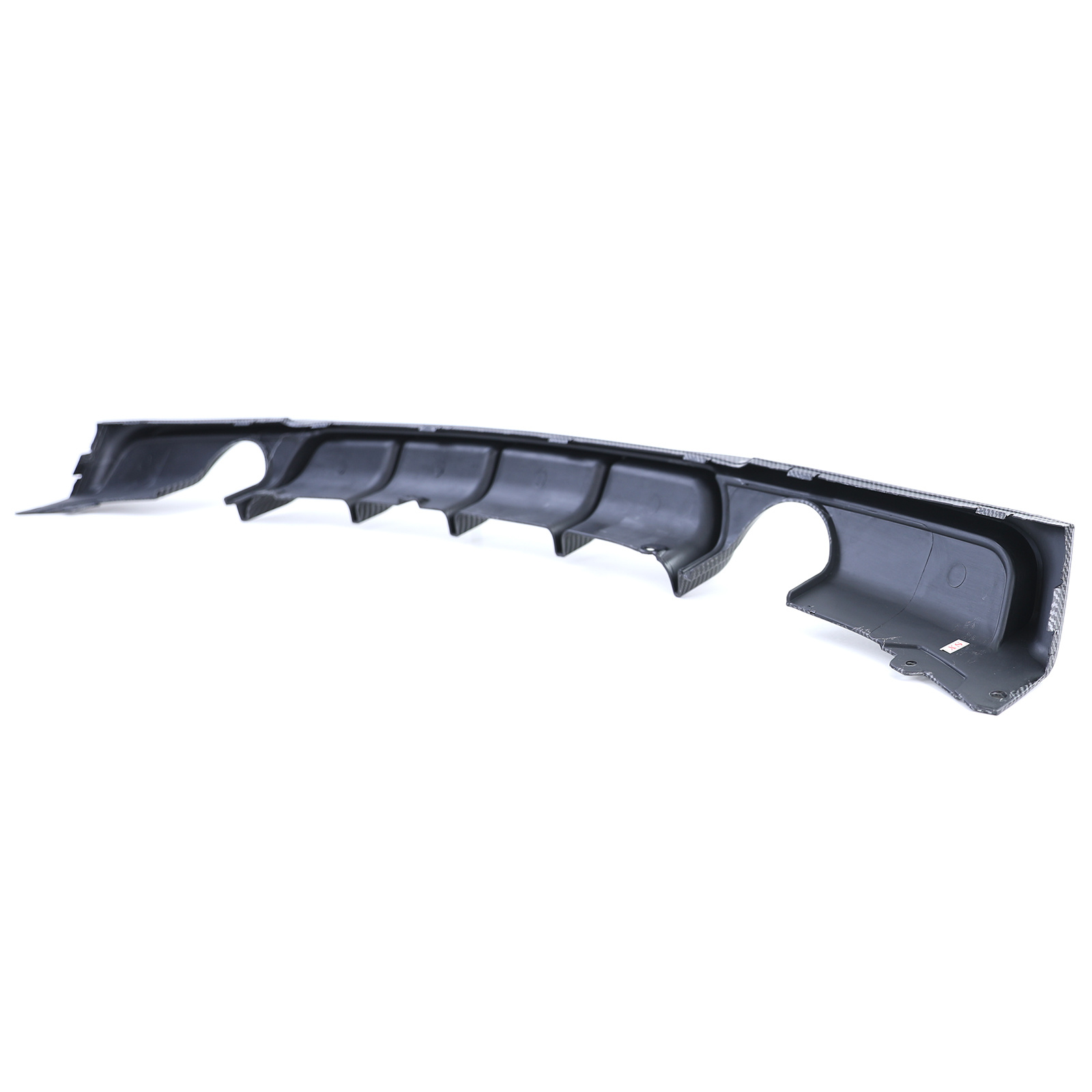 Achterdiffusor - BMW 3 Serie F30 F31 335i 340i - Performance Carbon-look - Met uitsparingen