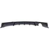 Achterdiffusor geschikt voor BMW 3 Serie F30 F31 2011-2019 - Performance carbon-look - Enkele uitlaatuitsparing