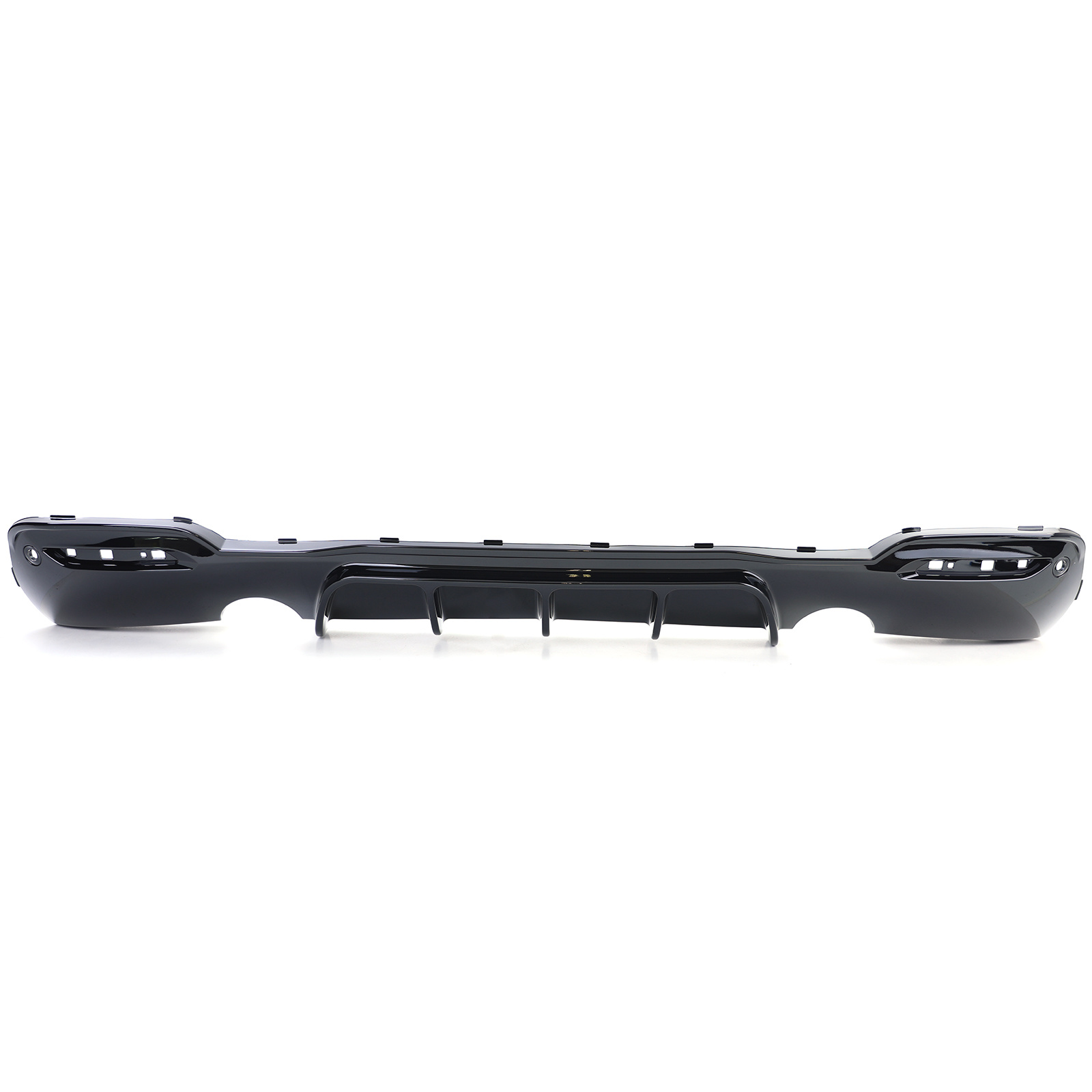 Achterdiffusor geschikt voor BMW 3 Serie GT F34 340i - Zwarte Glans - ABS-kunststof