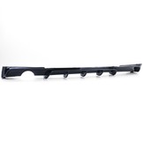 Achterdiffusor geschikt voor BMW 3-serie F30 F31 - Zwarte glans - Enkele uitlaatuitsparing