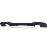 Achterdiffusor geschikt voor BMW 3 Serie E90 E91 335d 335i - Zwarte Matte Prestaties - ABS Kunststof