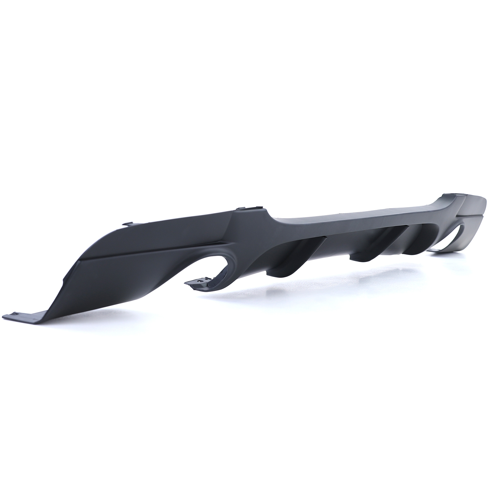 Achterdiffusor - BMW 3 Serie E90 E91 335d 335i - Zwarte Matte Prestaties - ABS Kunststof