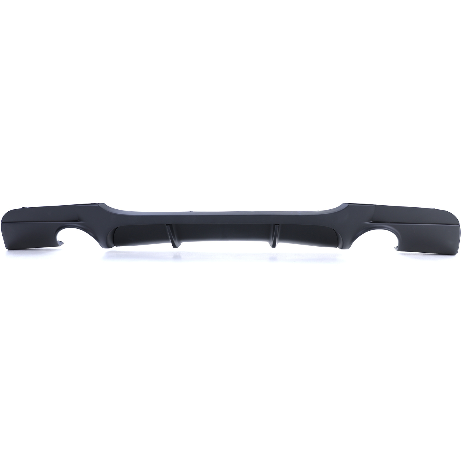 Achterdiffusor geschikt voor BMW 3 Serie E90 E91 335d 335i - Zwarte Matte Prestaties - ABS Kunststof
