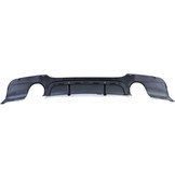 Achterdiffusor geschikt voor BMW 3 Serie E90 E91 335d 335i - Zwarte Matte Prestaties - ABS Kunststof