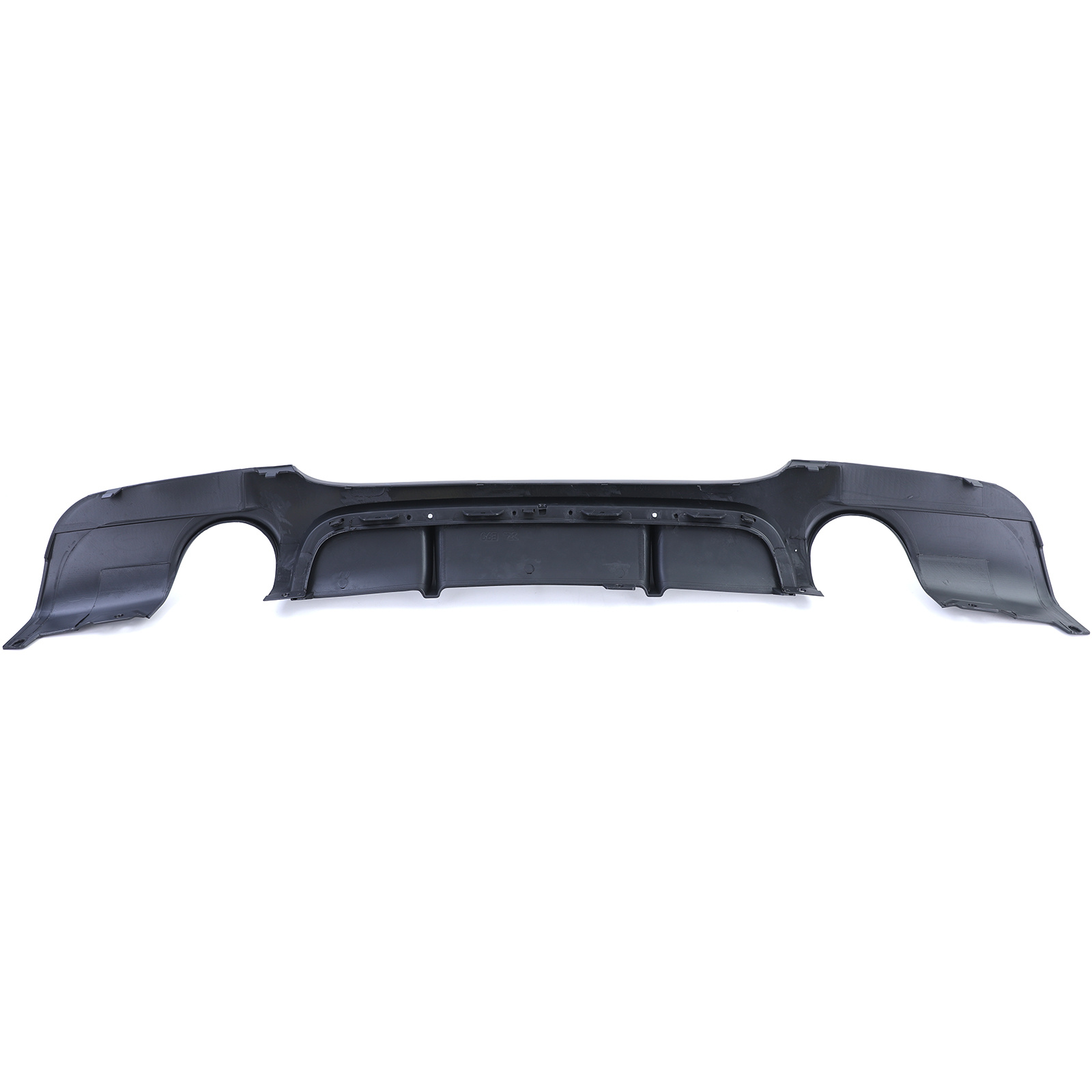 Achterdiffusor - BMW 3 Serie E90 E91 335d 335i - Zwarte Matte Prestaties - ABS Kunststof
