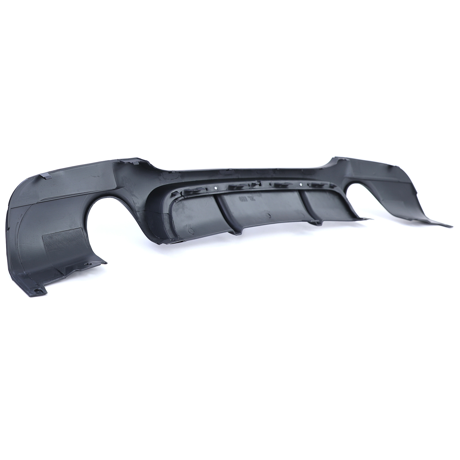 Achterdiffusor - BMW 3 Serie E90 E91 335d 335i - Zwarte Matte Prestaties - ABS Kunststof